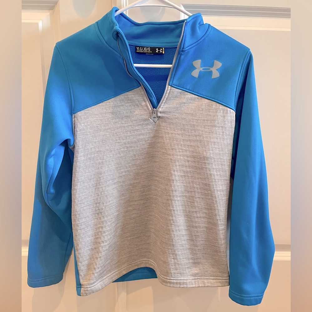 Under armour fleece. Half zip